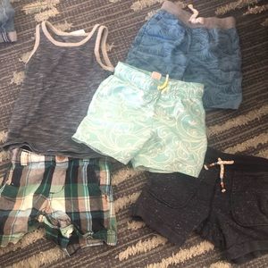 SOLD 🎉 5 pc 2T summer set - shorts